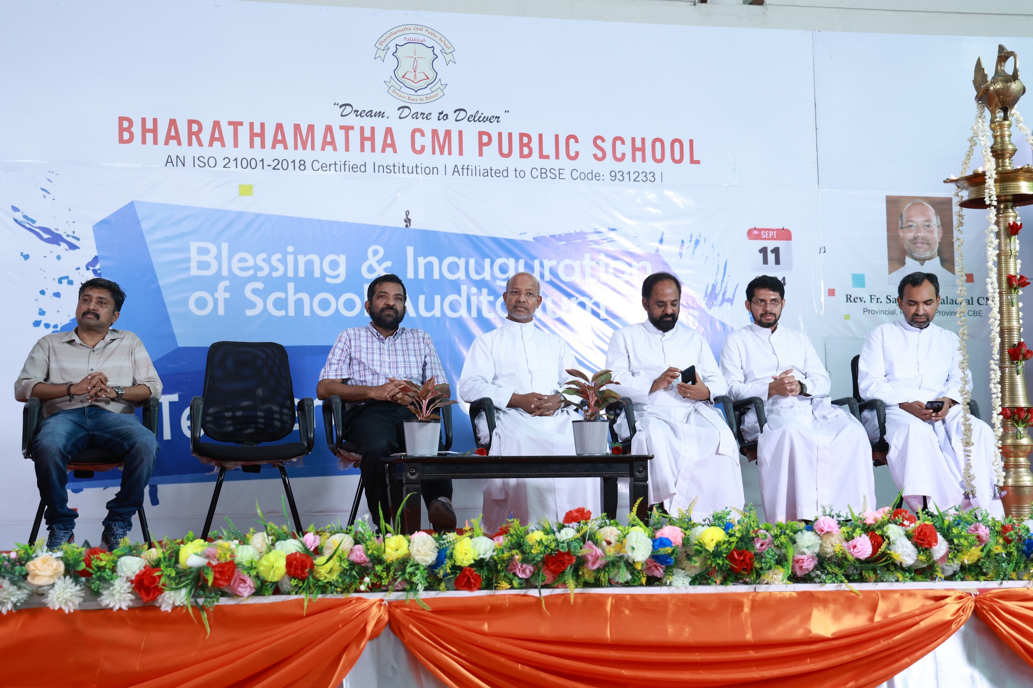 Blessings & Inauguration of School Auditorium (CUBE)(11-09-2024)