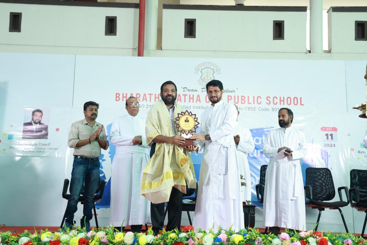 Blessings & Inauguration of School Auditorium (CUBE)(11-09-2024 ...